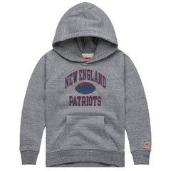 Homage Youth Gridiron Tri-Blend Hoodie - New England Patriots Hoodies
