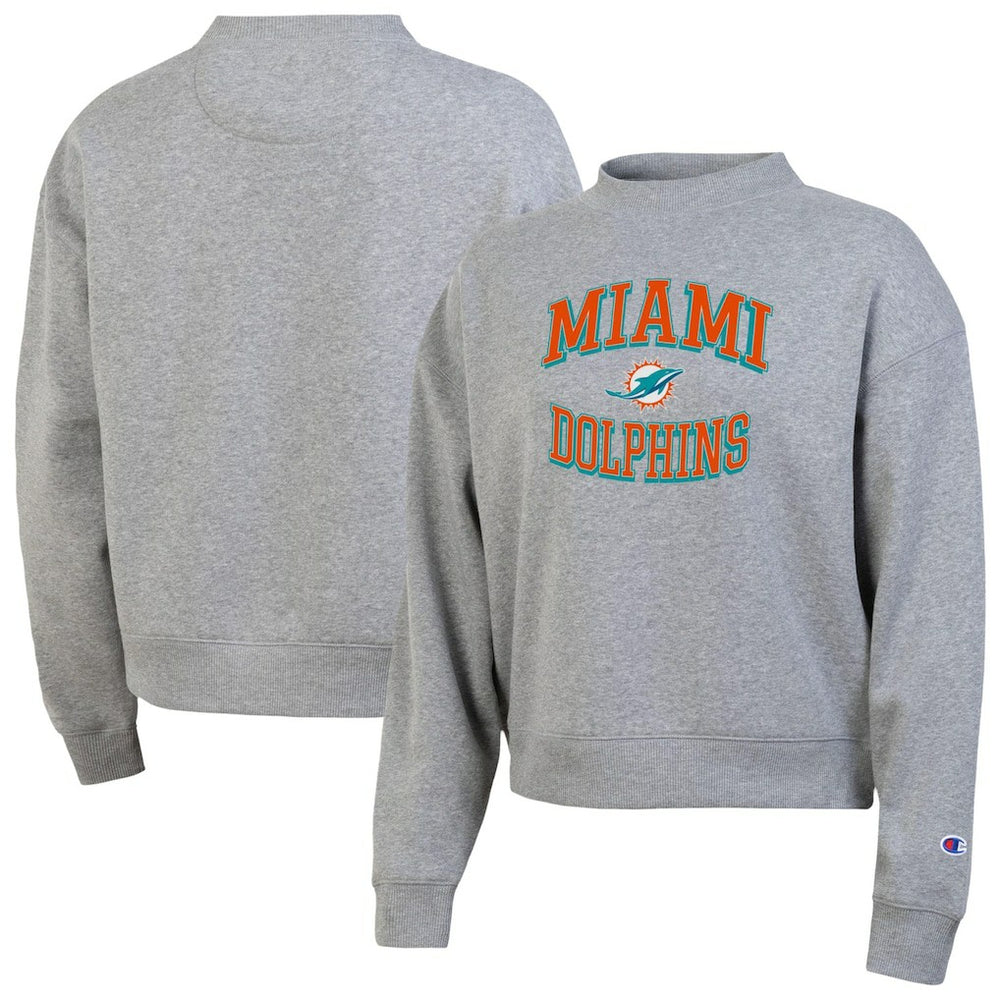 Women's Triumph Tri-Blend Sweatshirt - Miami Dolphins Sweatshirts