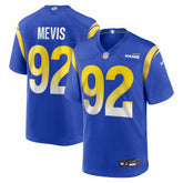 Harrison Mevis Team Game Jersey - Los Angeles Rams Jerseys