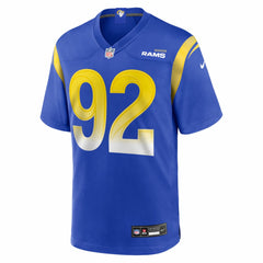Harrison Mevis Team Game Jersey - Los Angeles Rams Jerseys