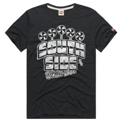 Charcoal Chicago White Sox Homage Tri-Blend Hyperlocal T-Shirt