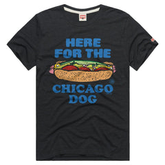 Charcoal Chicago Cubs Homage Tri-Blend Hyperlocal T-Shirt