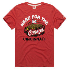 Red Cincinnati Reds Homage Tri-Blend Hyperlocal T-Shirt