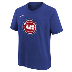 Nike Detroit Pistons Youth Team Essential Logo T-Shirt sale