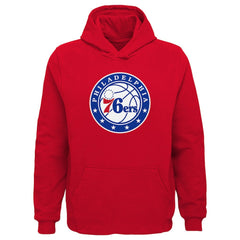 Philadelphia 76ers Outerstuff Youth Primary Logo Pullover Hoodie
