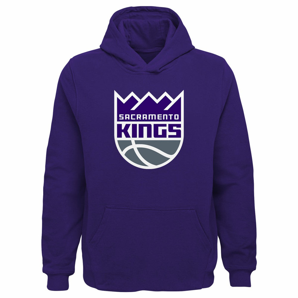 Sacramento Kings Outerstuff Youth Primary Logo Pullover Hoodie