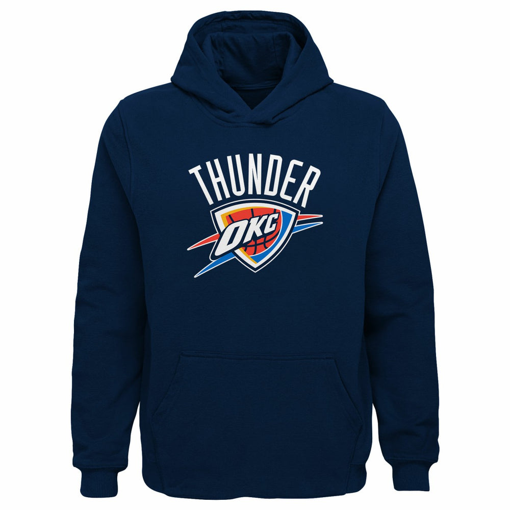 Oklahoma City Thunder Outerstuff Youth Primary Logo Pullover Hoodie