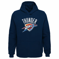 Oklahoma City Thunder Outerstuff Youth Primary Logo Pullover Hoodie