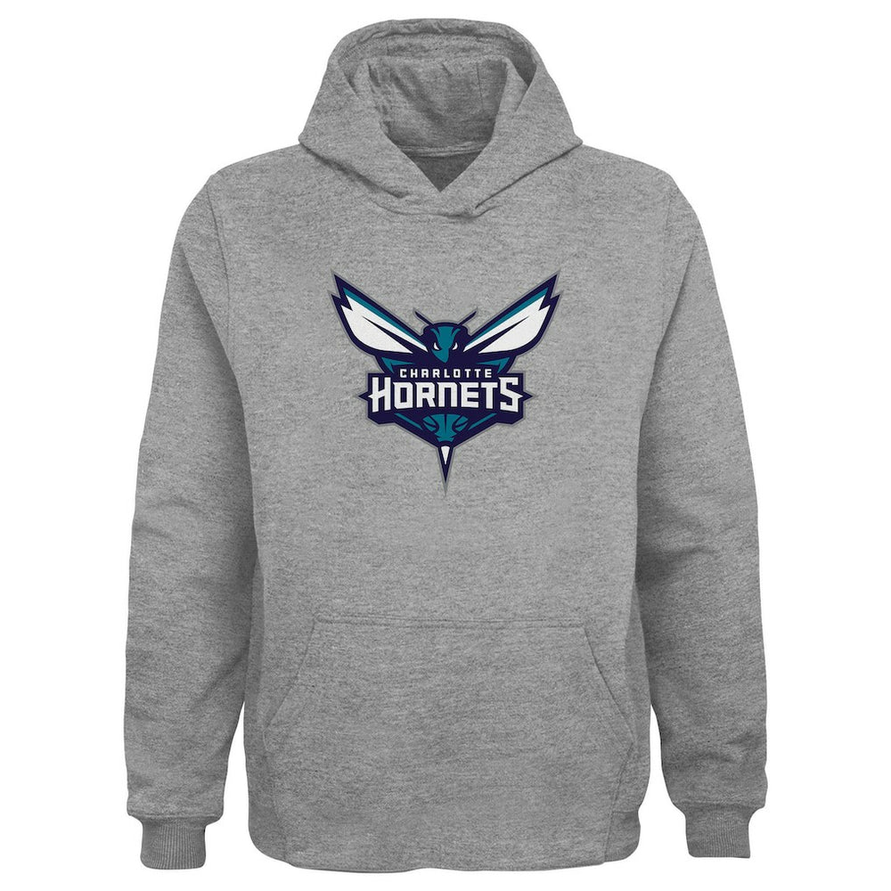Charlotte Hornets Outerstuff Youth Primary Logo Pullover Hoodie