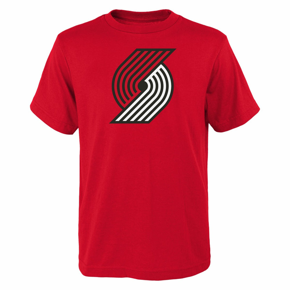 Portland Trail Blazers Outerstuff Youth Primary Logo T-Shirt