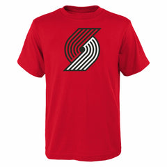 Portland Trail Blazers Outerstuff Youth Primary Logo T-Shirt