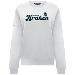 NHL Seattle Kraken Levelwear Women's Yvette Big Script Tri-Blend Sweatshirt