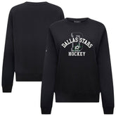 NHL Dallas Stars Levelwear Women's Yvette Limelight Big Letter Sweatshirt