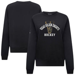 NHL Vegas Golden Knights Levelwear Women's Yvette Limelight Big Letter Sweatshirt