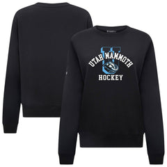 NHL Utah Mammoth Levelwear Women's Yvette Limelight Big Letter Sweatshirt