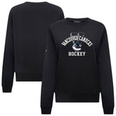 NHL Vancouver Canucks Levelwear Women's Yvette Limelight Big Letter Sweatshirt