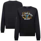 NHL St. Louis Blues Levelwear Women's Yvette Limelight Big Letter Sweatshirt