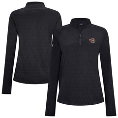 NHL Ottawa Senators Levelwear Women's Spike Raglan Quarter-Zip Top