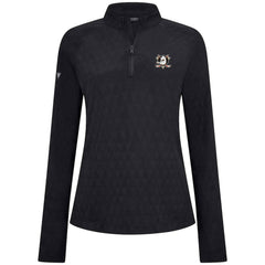 NHL Anaheim Ducks Levelwear Women's Spike Raglan Quarter-Zip Top