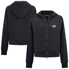 NHL Nashville Predators Levelwear Women's Judd Raglan Full-Zip Hoodie