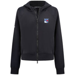 NHL New York Rangers Levelwear Women's Judd Raglan Full-Zip Hoodie
