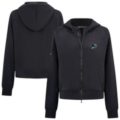 NHL San Jose Sharks Levelwear Women's Judd Raglan Full-Zip Hoodie