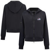 NHL Colorado Avalanche Levelwear Women's Judd Raglan Full-Zip Hoodie