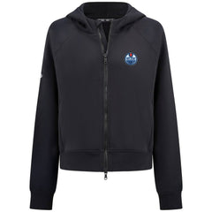 NHL Edmonton Oilers Levelwear Women's Judd Raglan Full-Zip Hoodie