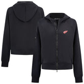 NHL Detroit Red Wings Levelwear Women's Judd Raglan Full-Zip Hoodie