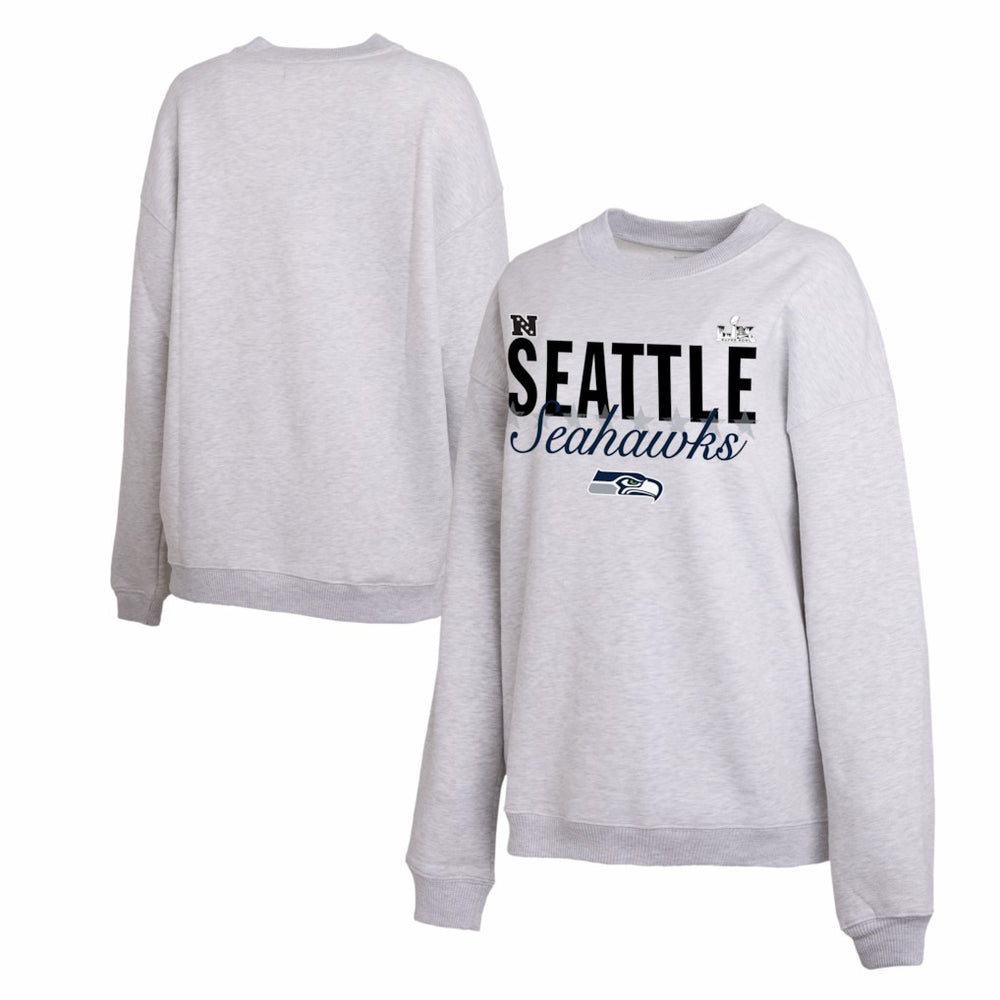 WEAR by Erin Andrews Women's Super Bowl LX Fleece Sweatshirt - Seattle Seahawks Sweatshirts