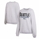 WEAR by Erin Andrews Women's Super Bowl LX Fleece Sweatshirt - Seattle Seahawks Sweatshirts