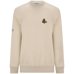Khaki Boston Red Sox Levelwear Connect Logo Sweatshirt