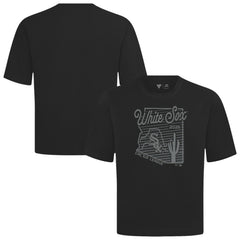 Black Chicago White Sox Levelwear Sunrise Luxe Signature Knit T-Shirt