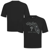 Black Philadelphia Phillies Levelwear Sunrise Luxe Signature Knit T-Shirt