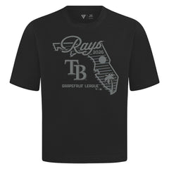 Black Tampa Bay Rays Levelwear Sunrise Luxe Signature Knit T-Shirt