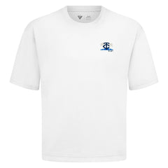 White Minnesota Twins Levelwear Panoramic Luxe Signature Knit T-Shirt