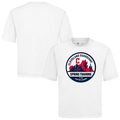 White Cleveland Guardians Levelwear Spring Training Badge Luxe Signature Knit T-Shirt