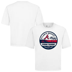 White Atlanta Braves Levelwear Spring Training Badge Luxe Signature Knit T-Shirt