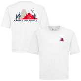 White Kansas City Royals Levelwear Luxe Signature Knit T-Shirt