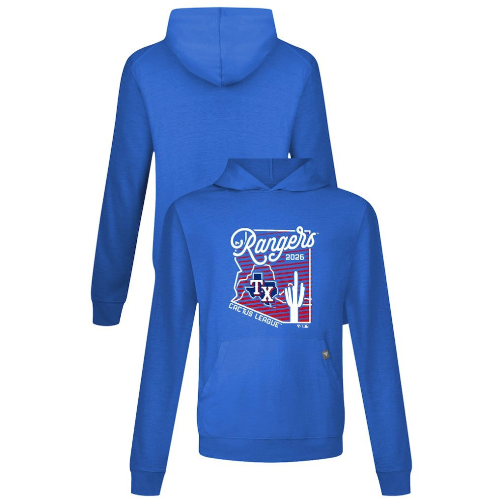 Royal Texas Rangers Levelwear Sunrise Relay Hoodie