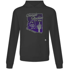 Black Colorado Rockies Levelwear Sunrise Relay Hoodie