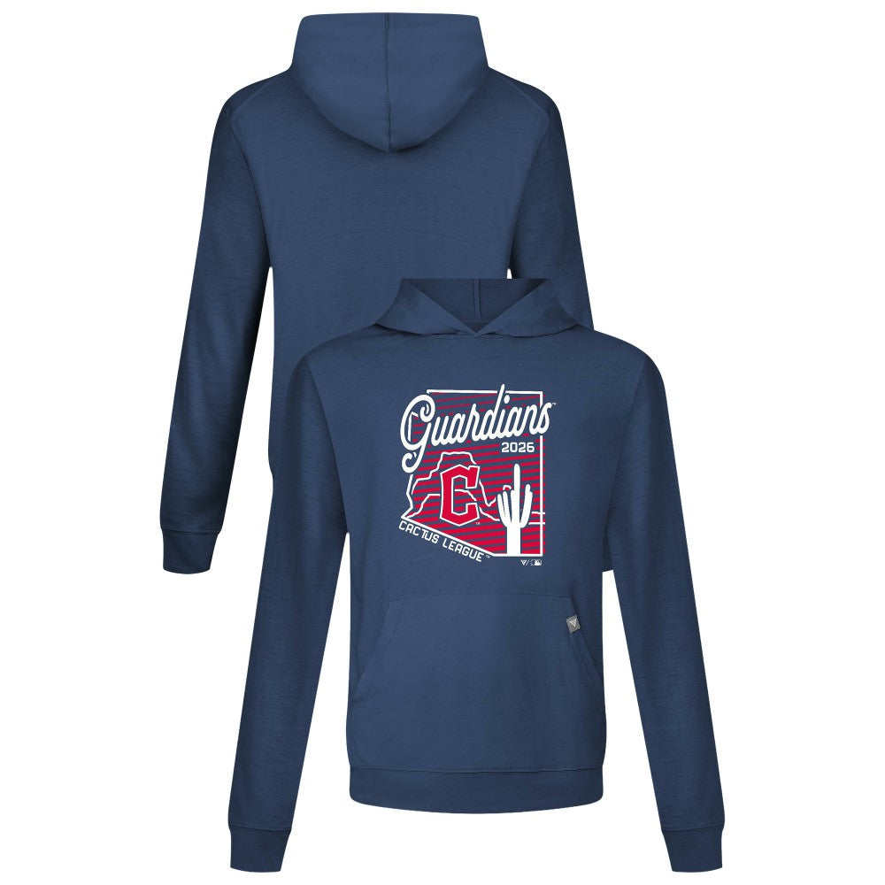 Navy Cleveland Guardians Levelwear Sunrise Relay Hoodie