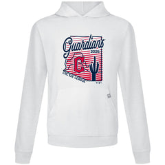 White Cleveland Guardians Levelwear Sunrise Relay Hoodie