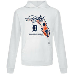 White Detroit Tigers Levelwear Sunrise Relay Hoodie