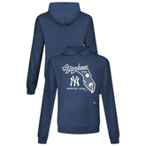 Navy New York Yankees Levelwear Sunrise Relay Hoodie