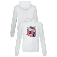 White Los Angeles Angels Levelwear Sunrise Relay Hoodie