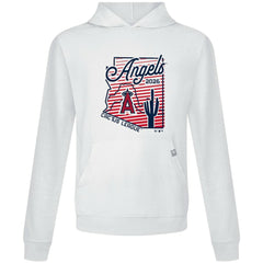 White Los Angeles Angels Levelwear Sunrise Relay Hoodie