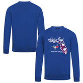 Royal Toronto Blue Jays Levelwear Zane Sunrise Sweatshirt