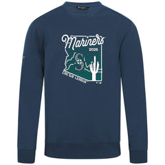 Navy Seattle Mariners Levelwear Zane Sunrise Sweatshirt