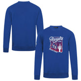 Royal Texas Rangers Levelwear Zane Sunrise Sweatshirt